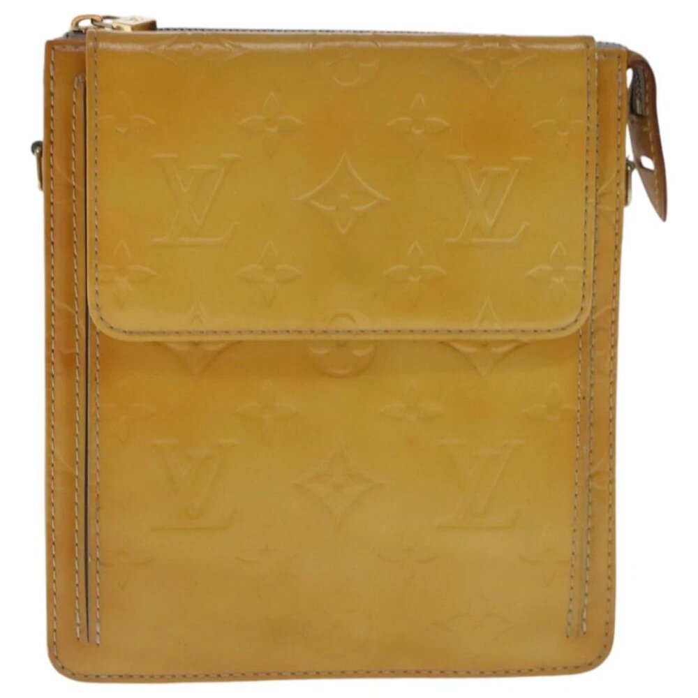 LOUIS VUITTON Monogram Vernis Motto Accessory Pouch Gris M91030 LV Auth bs19141 - Picture 2 of 16